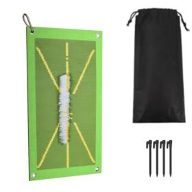 Golf Swing Posture Training Pad For Indoor And Outdoor Use; Golf Accessories (size: 50*25cm/20*10inch Mat)